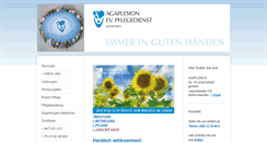 Desktop Screenshot of ev-pflegedienst.info